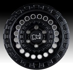 Black Rhino Sentinel Matte Black Custom Truck Wheels 3